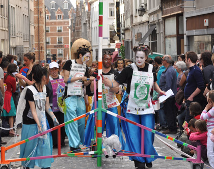 Zinneke Parade in Brussels