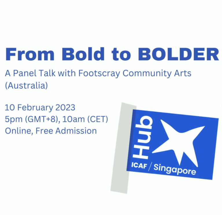 HUB Singapore Online Event #2: From Bold to BOLDER