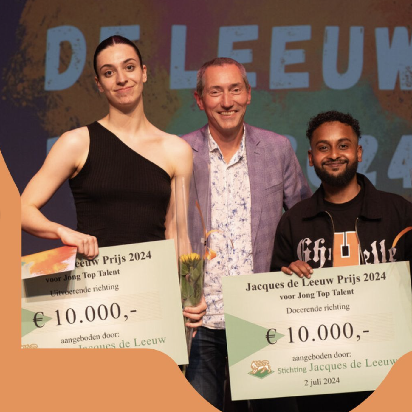 ICAF New Maker Abdallah Omar Muhammed wint Jacques de Leeuw Prijs